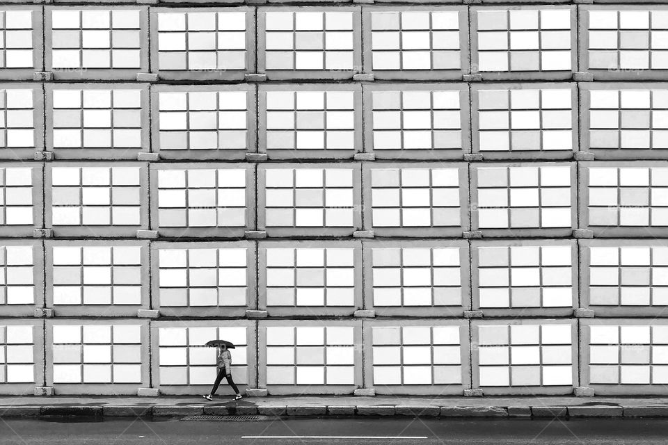 Black and white geometry 