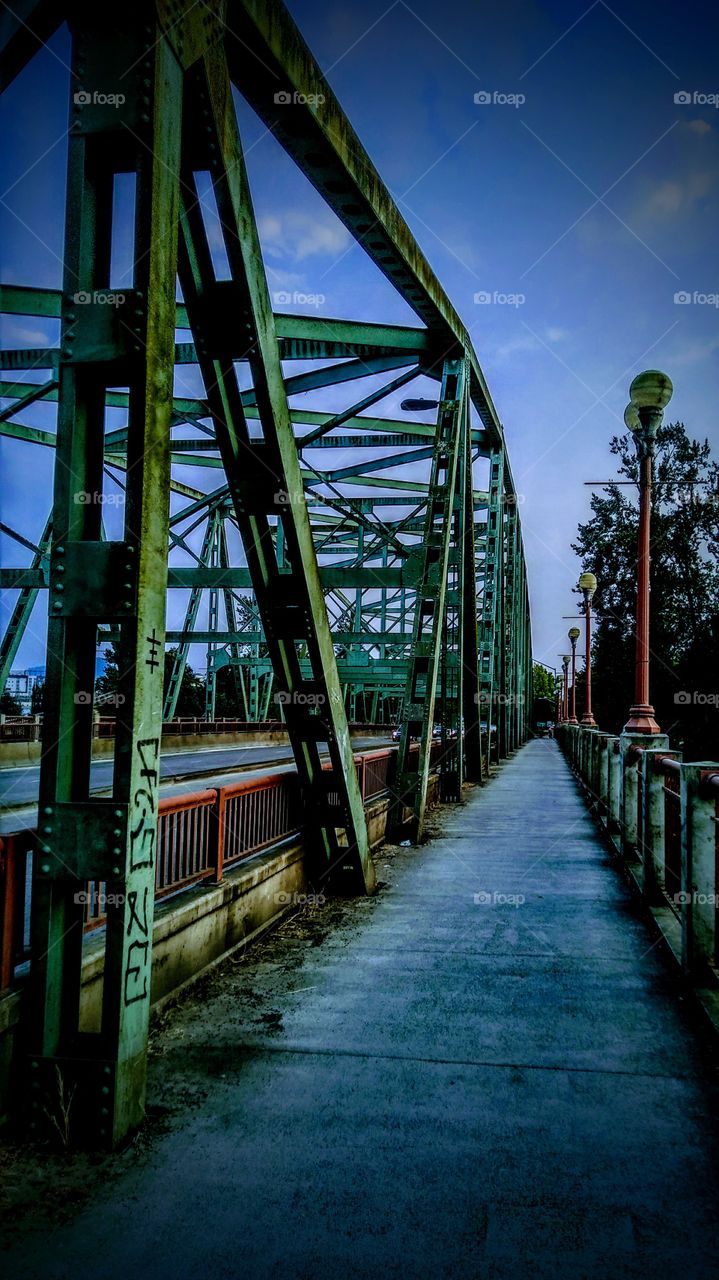bridge in Eugene Oregon