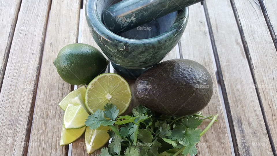 Guacamole ingredients