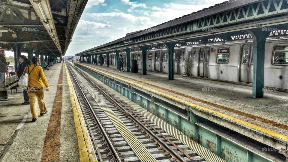F train Brooklyn