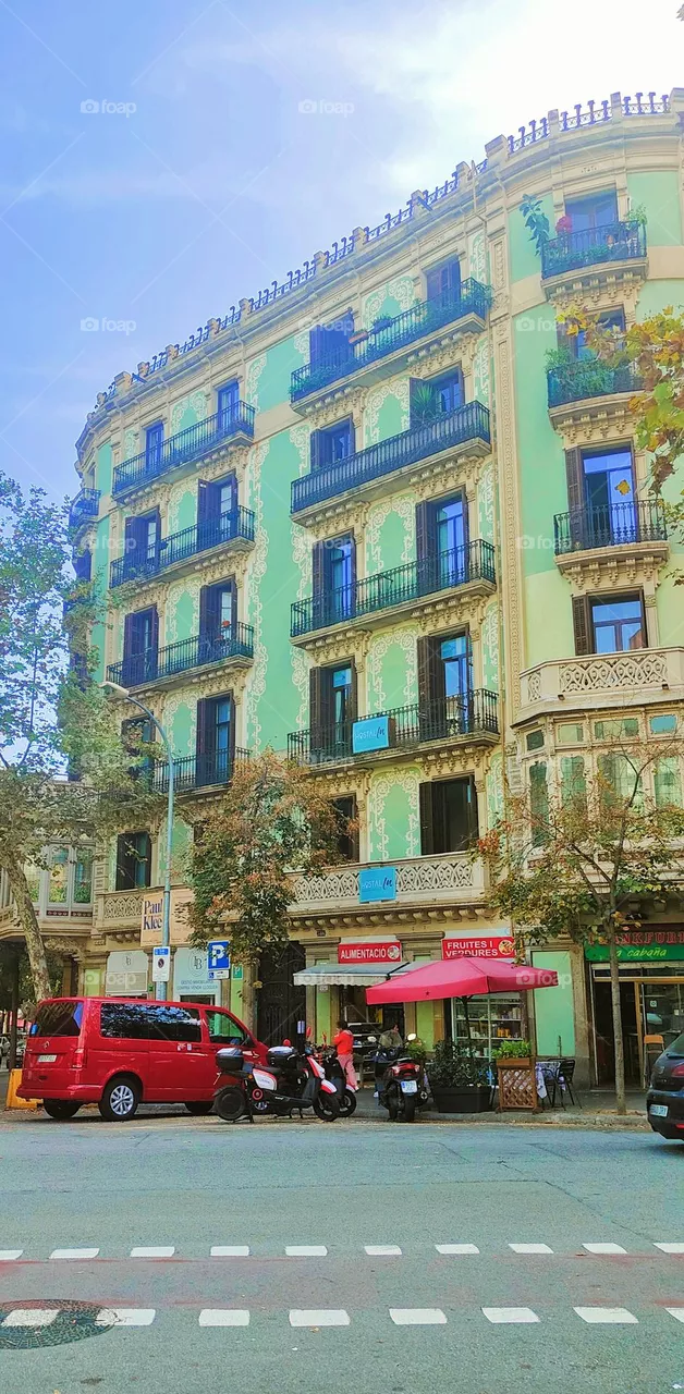 Barcelona y sus colores