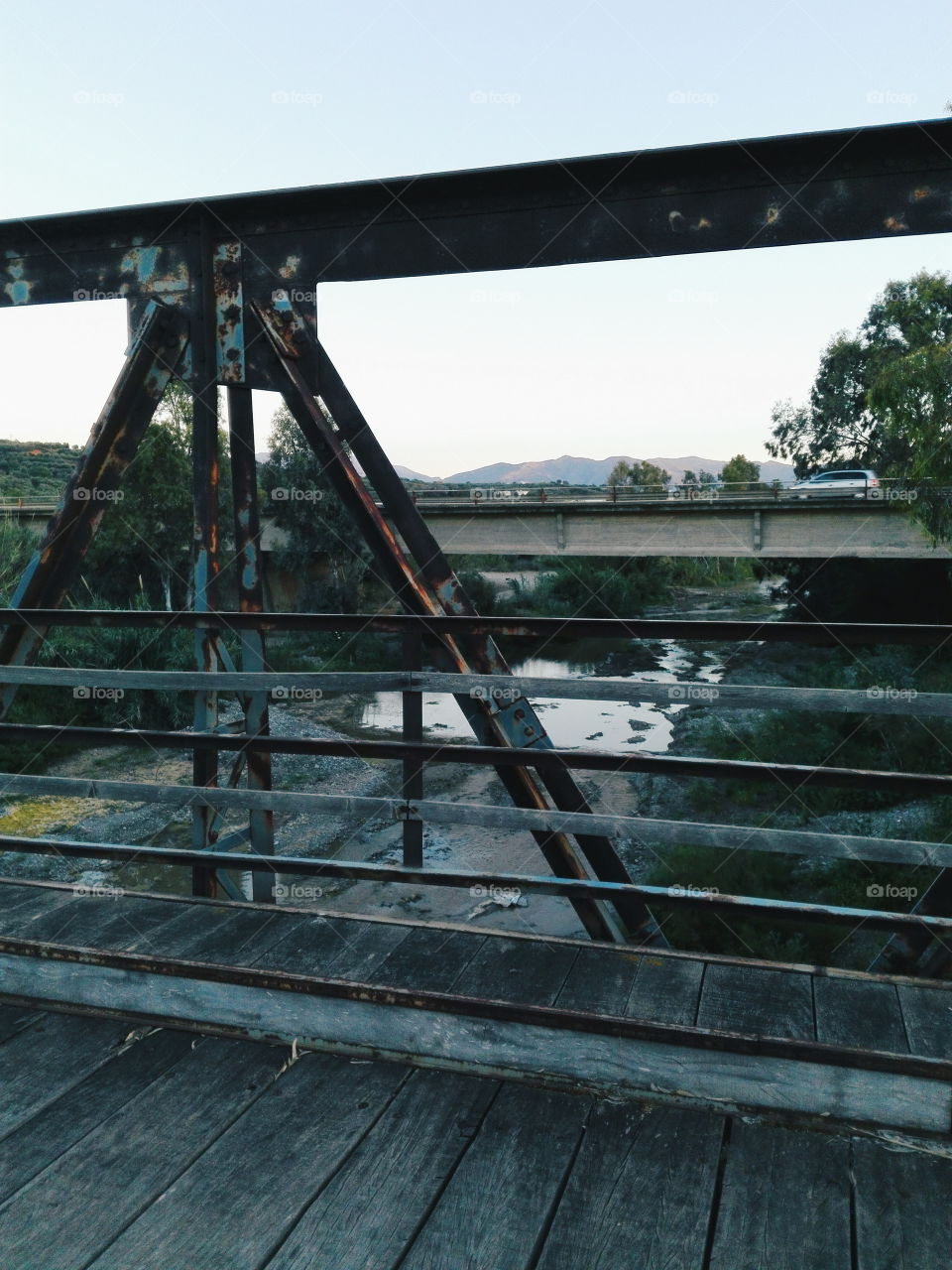 industrial bridge