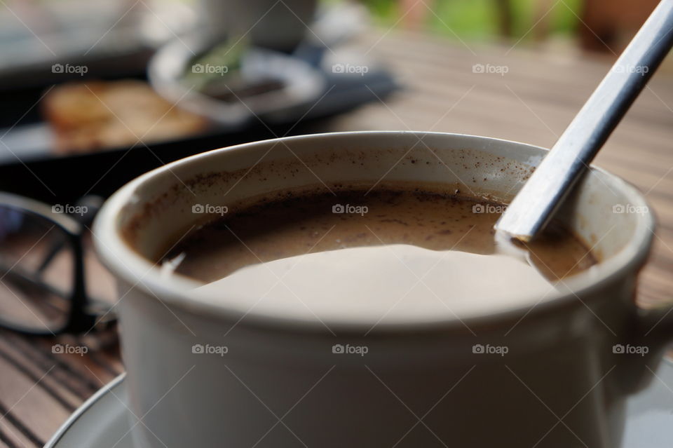 A cup of coffee to start your day