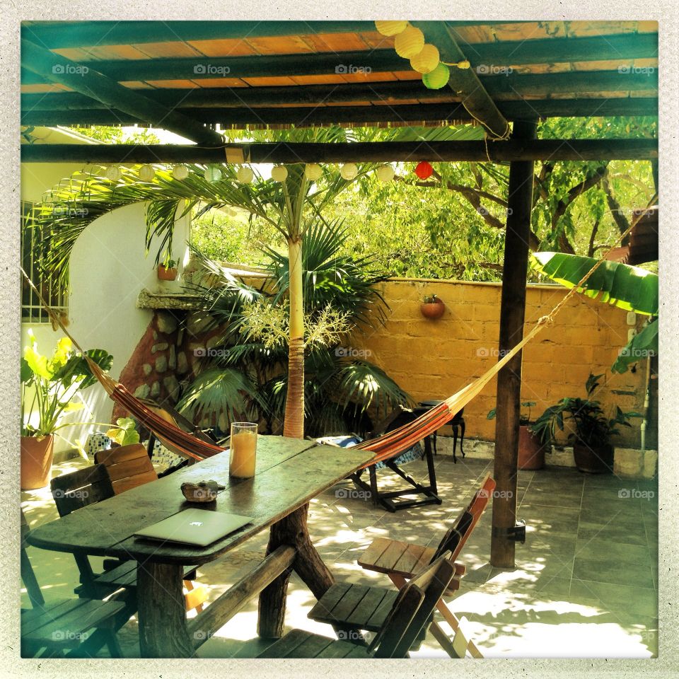 Hammock . Hammock in taganga