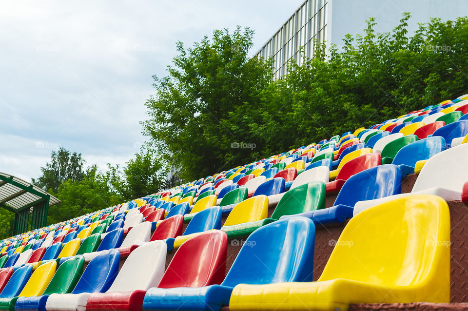 Seats colorful