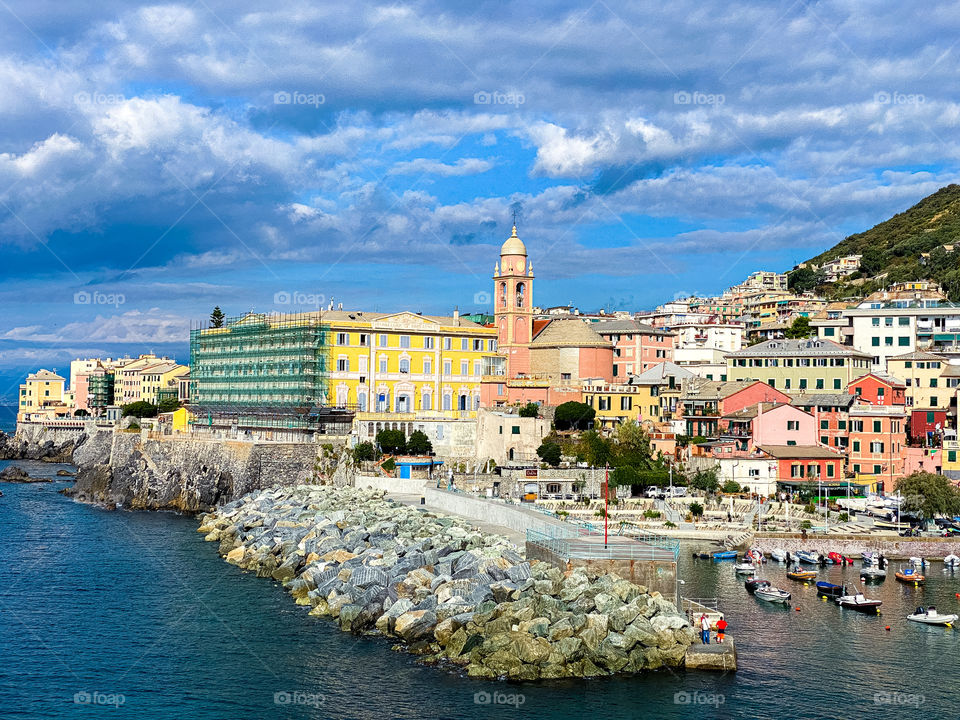 sunny day in Genova 