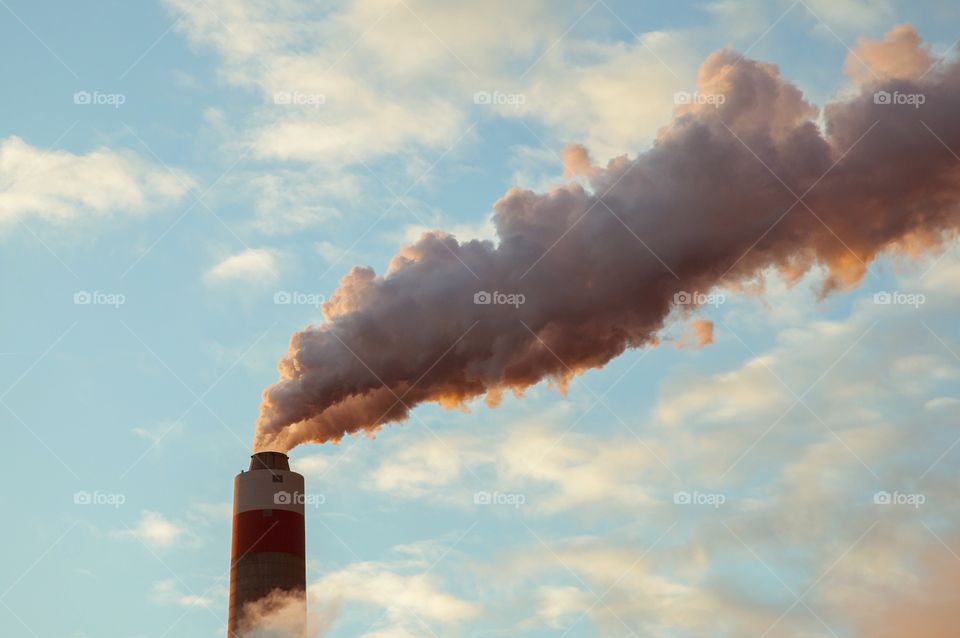 Smoke, Pollution, No Person, Sky, Condensation
