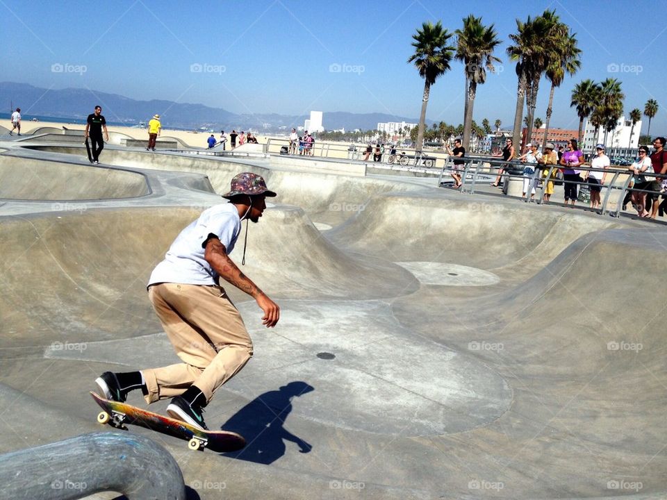 Skateboarding