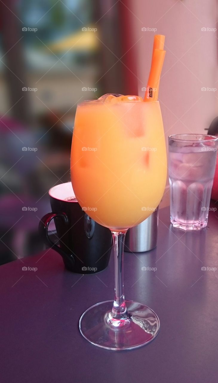 Coffee & Juice. Breakfast