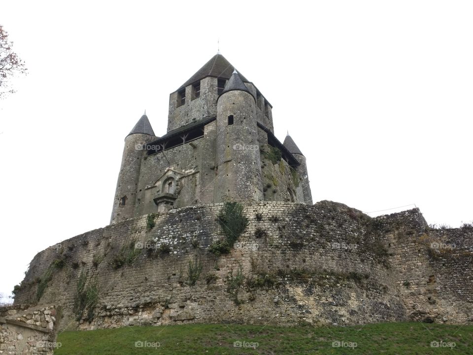 12th century fortress, France