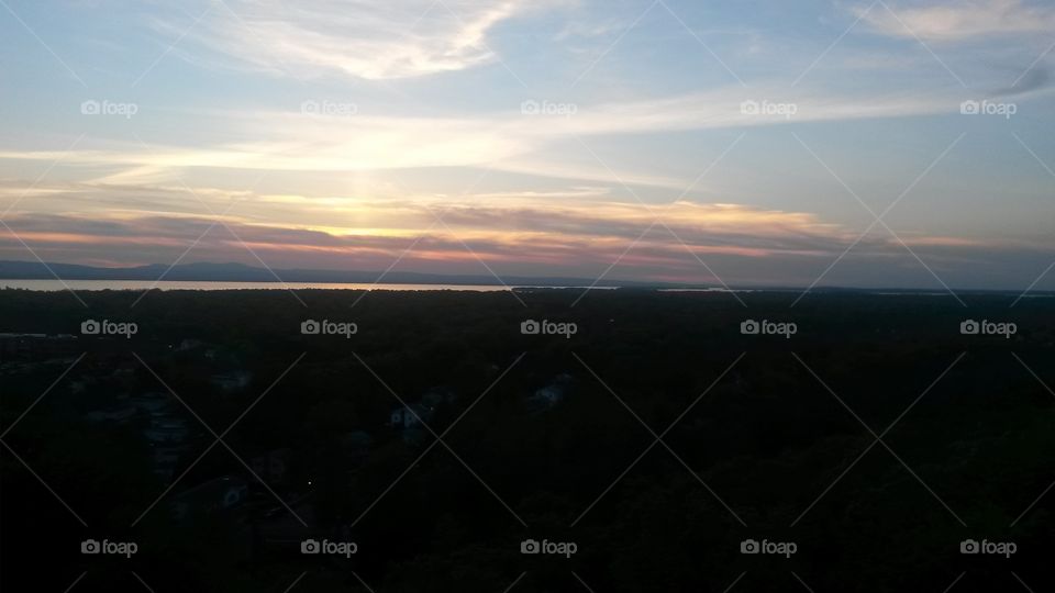 Sunset from the Tower