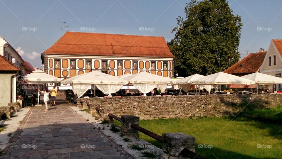 Varaždin, old town center
