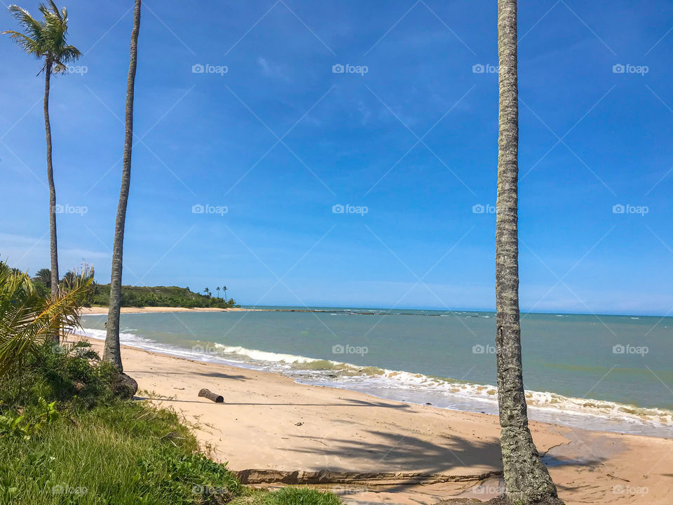 Praia de cumuruxatiba Bahia Brasil 🇧🇷