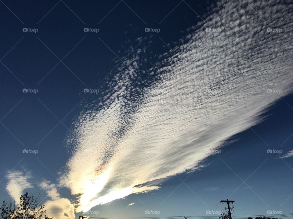 Late September sky over CT