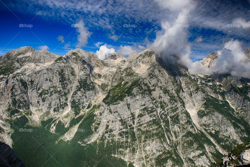 Triglav National park in Slovenia