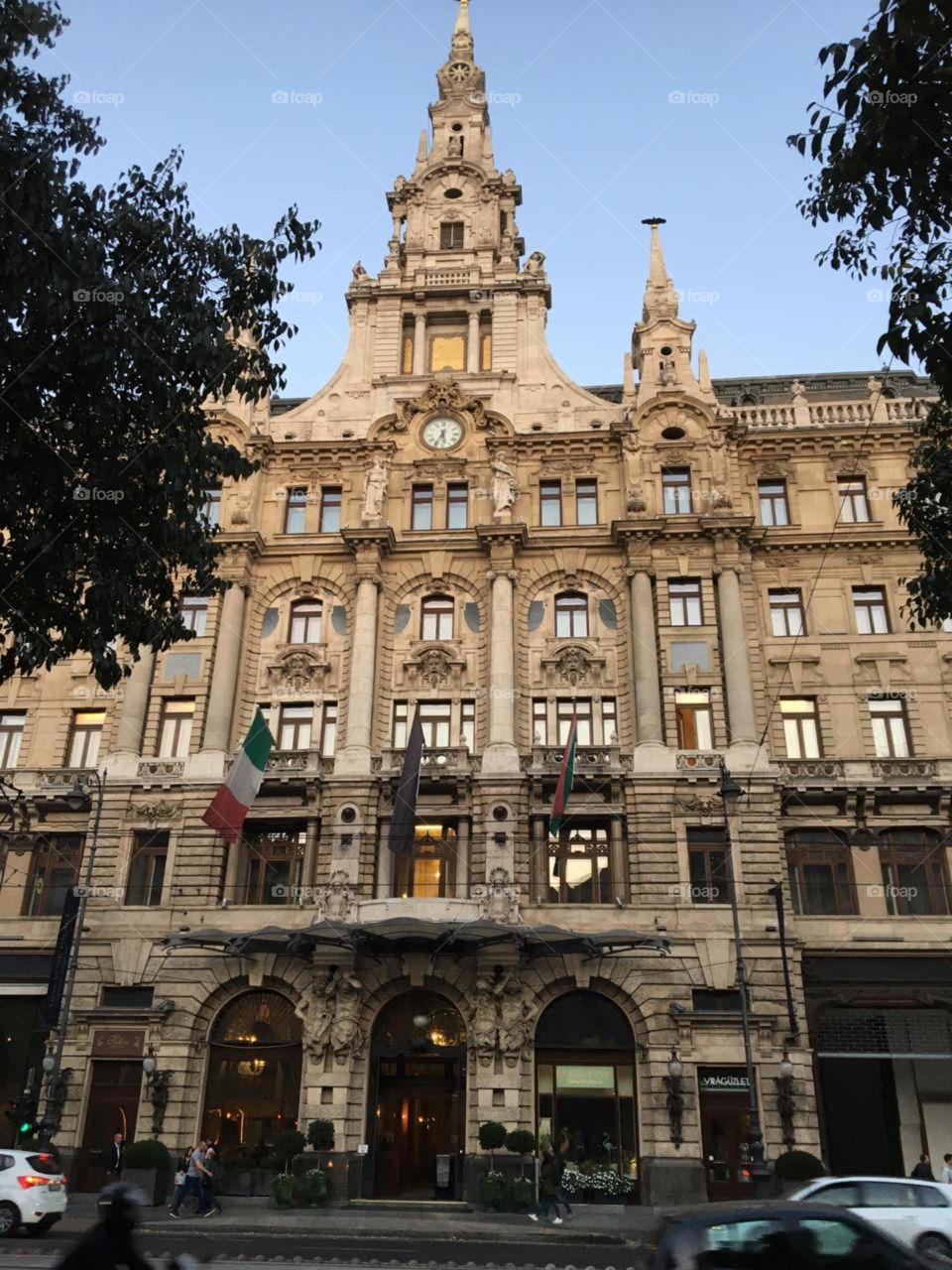 Hotel boscolo/ café new york- Budapeste 