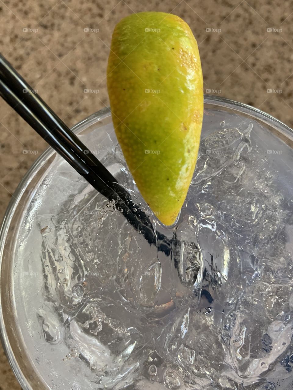 Vodka Tonic with Lime
