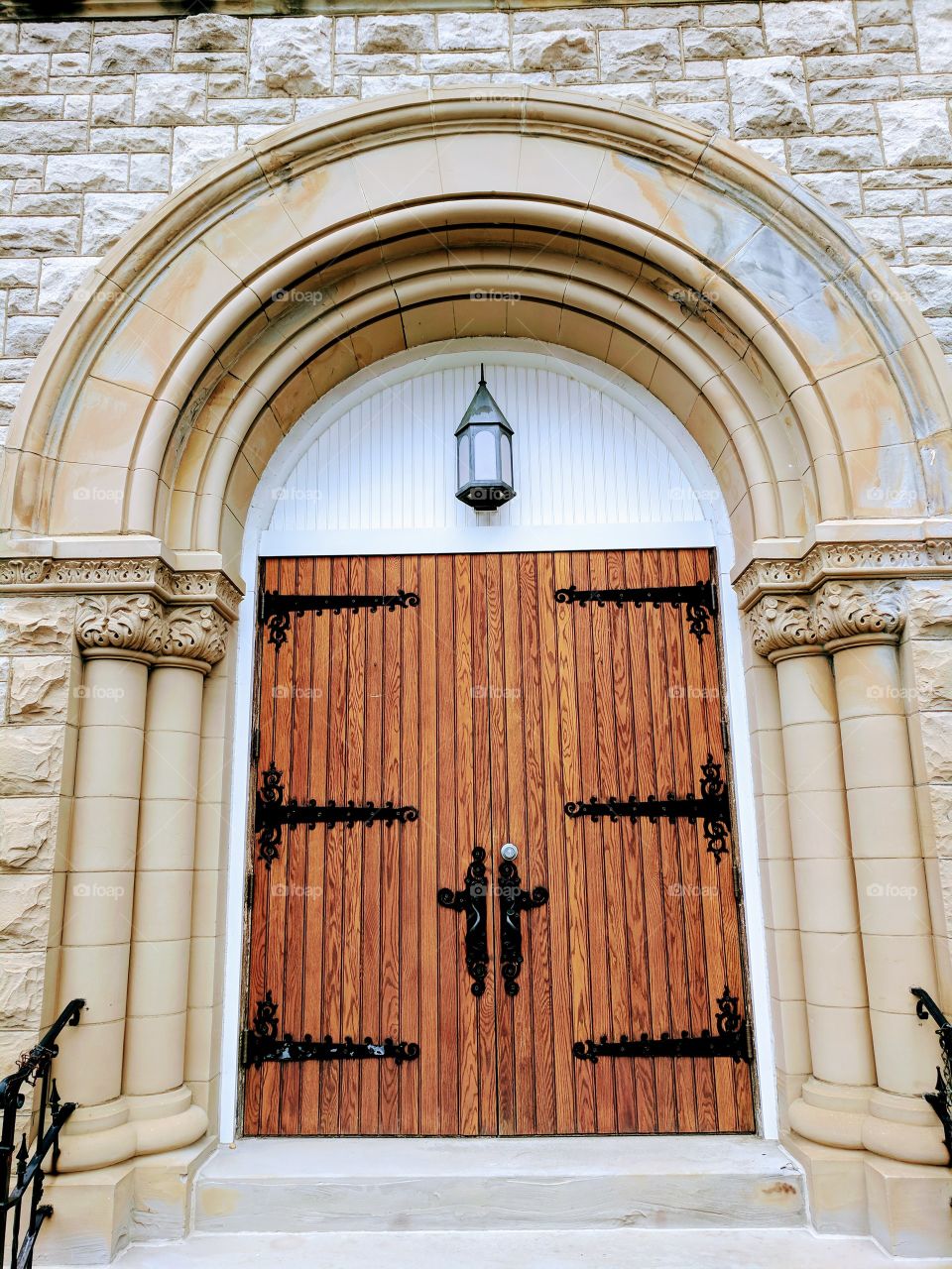 wood door