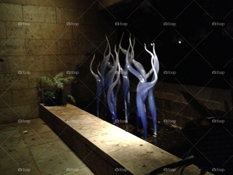 Chiluli glass sculpture