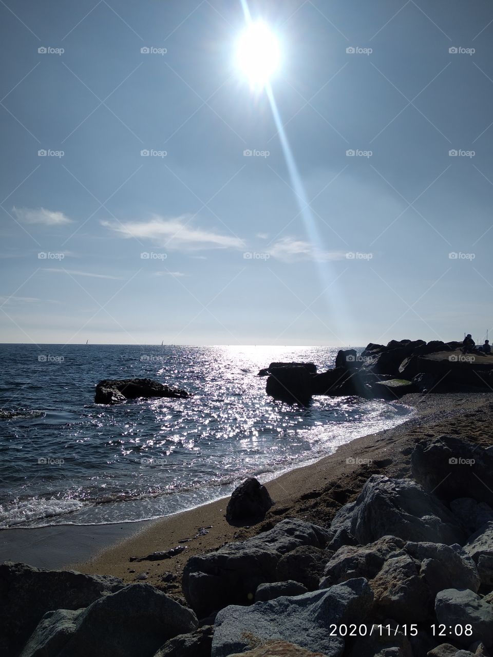 sol a las 12.09 bello