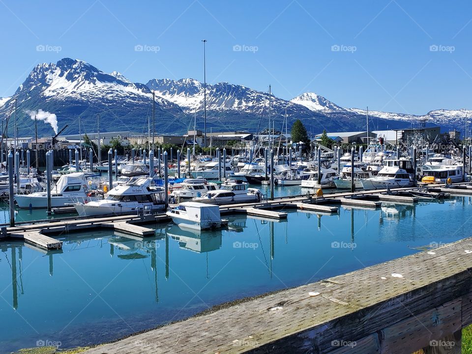 fishing boat docks in valdez Alaska