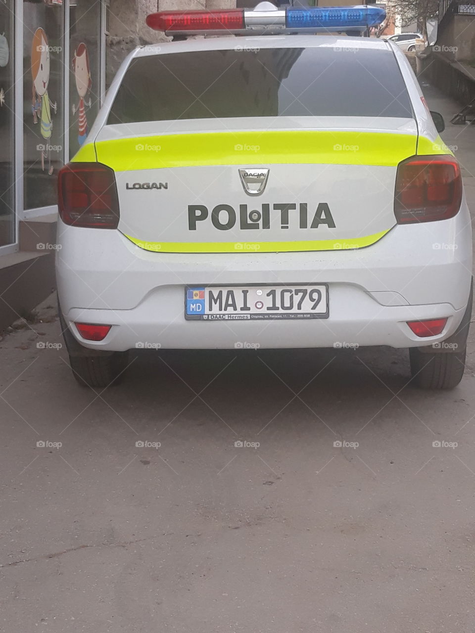 police car