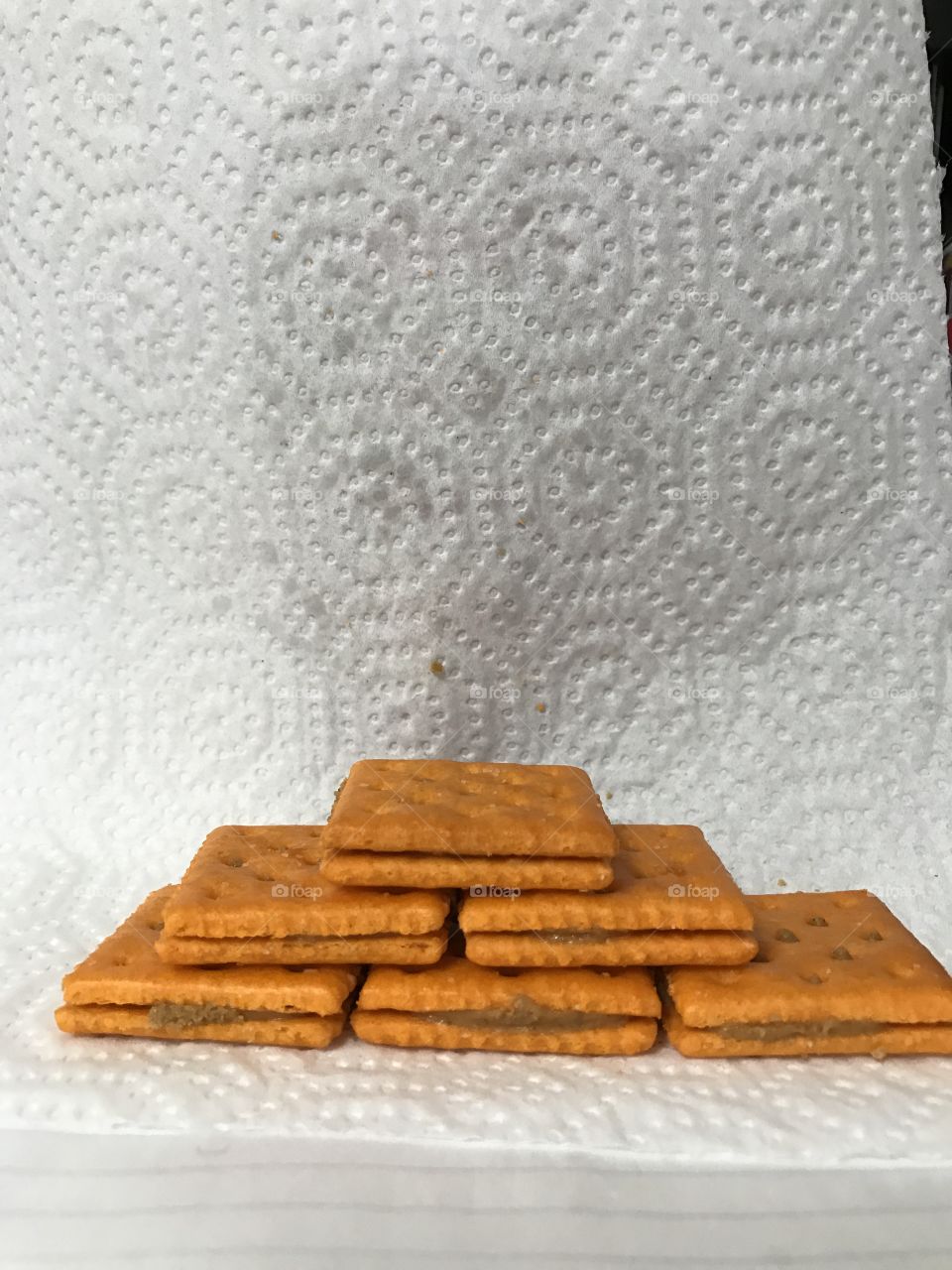 Playing with my snack