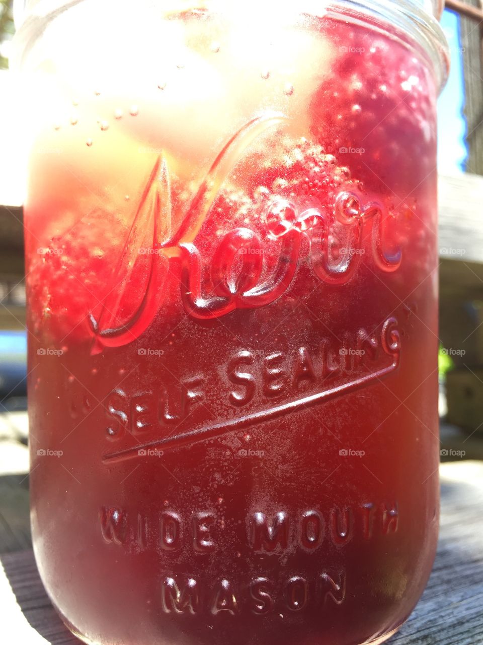 Raspberry drink