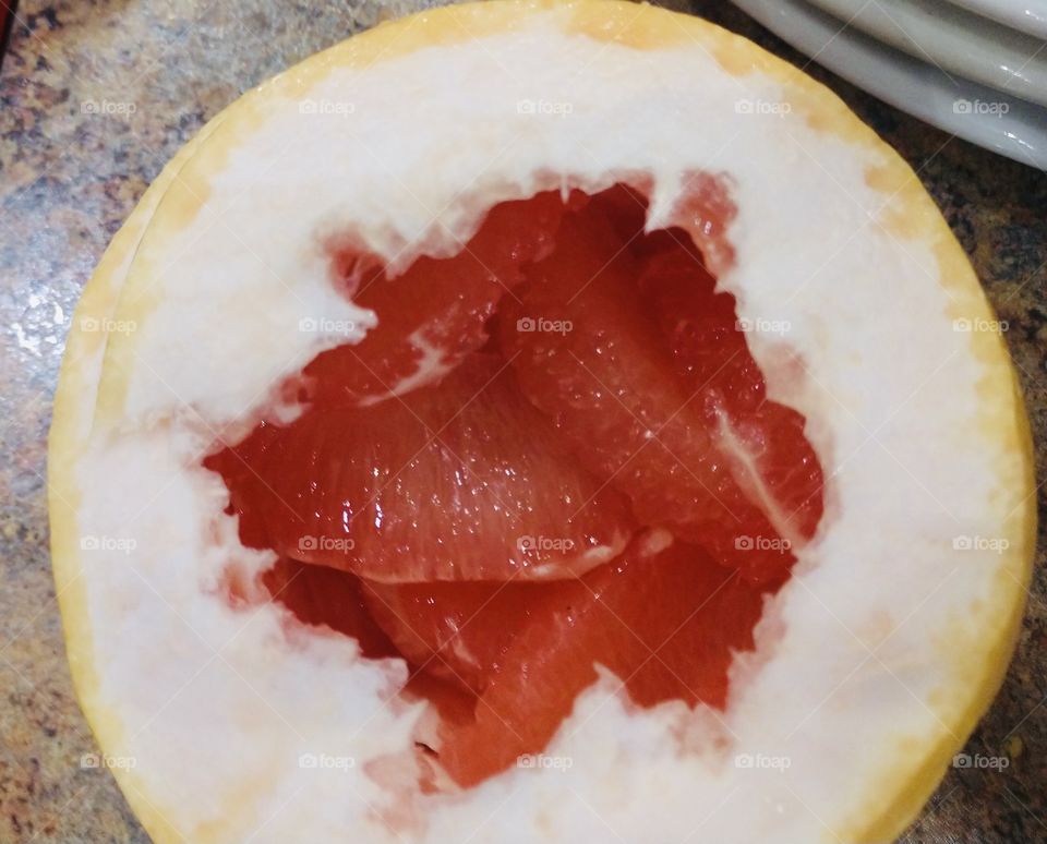 Inside the Grapefruit