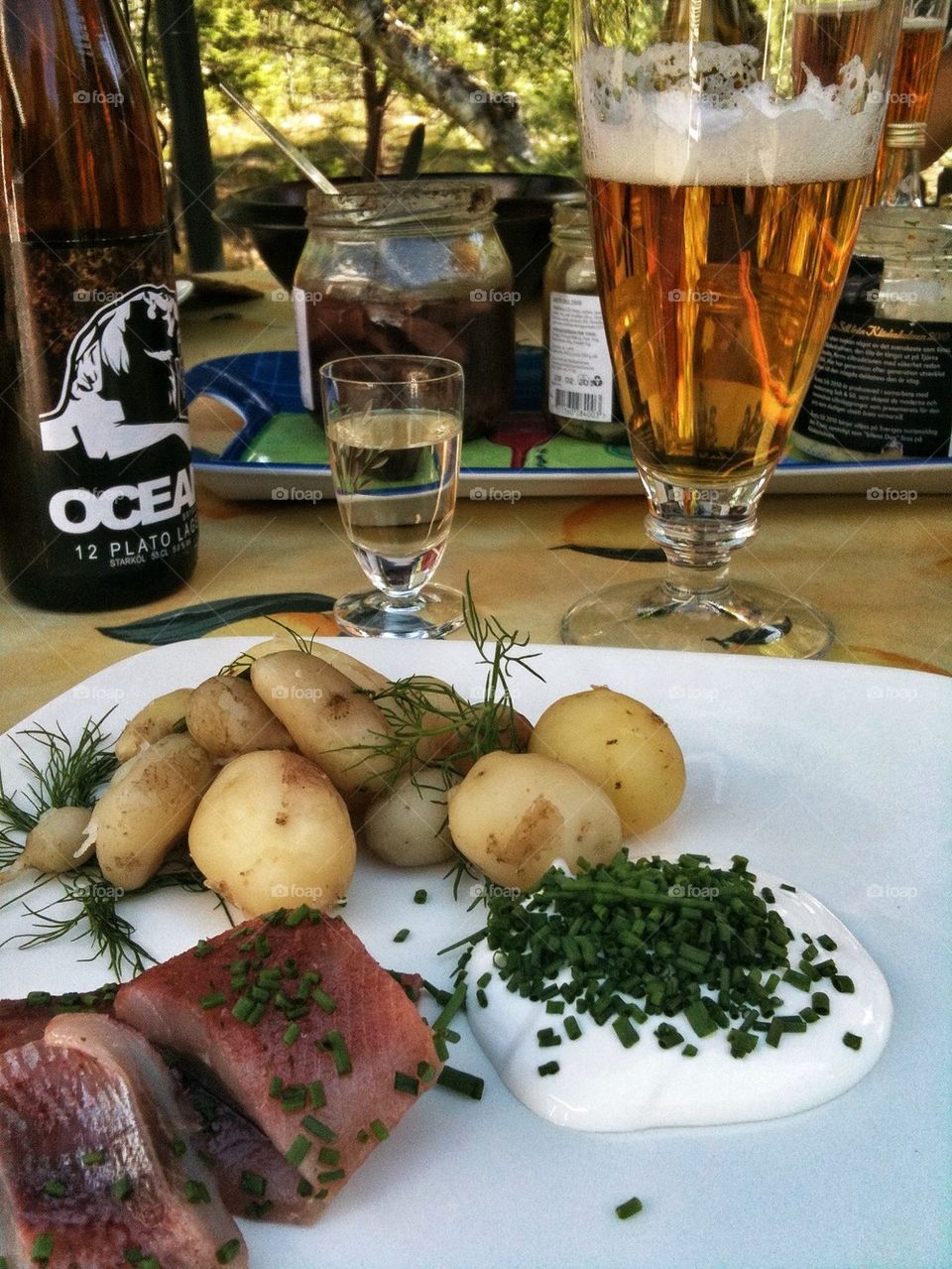 sweden outdoors food summer by mikael