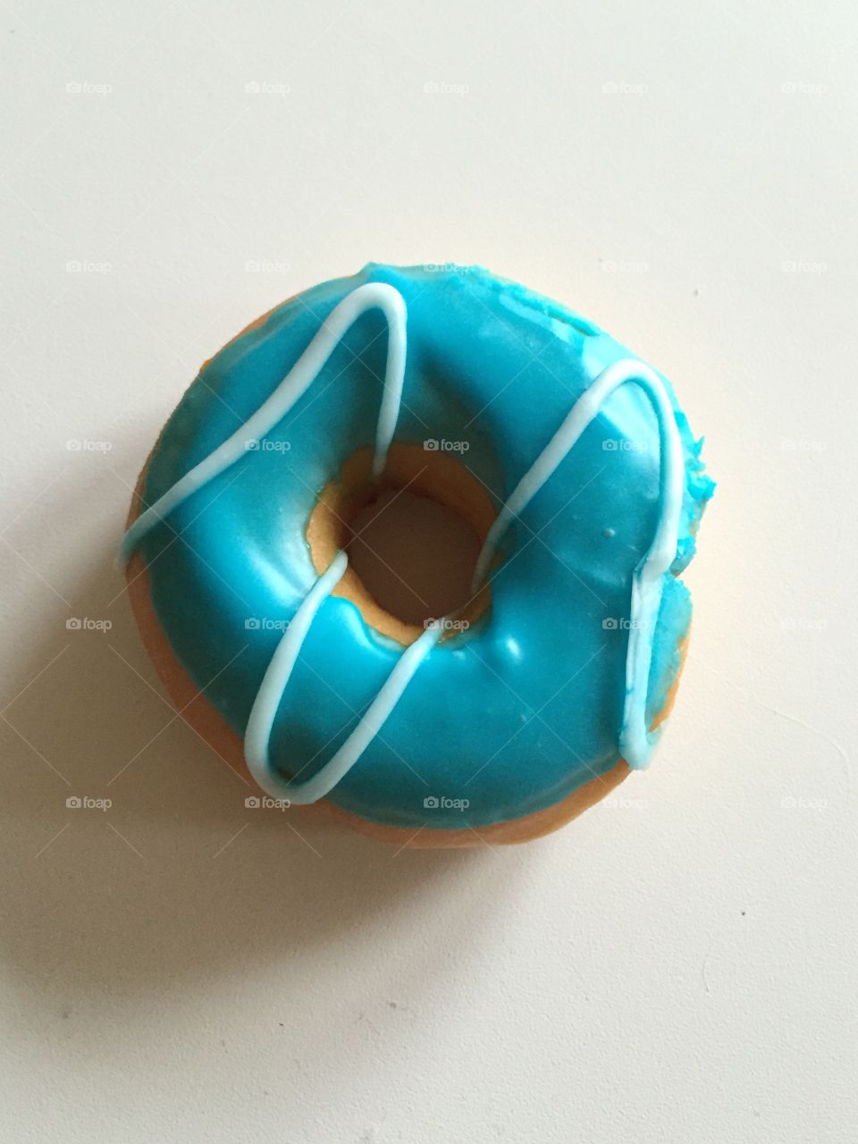 Blue skies. Donut 