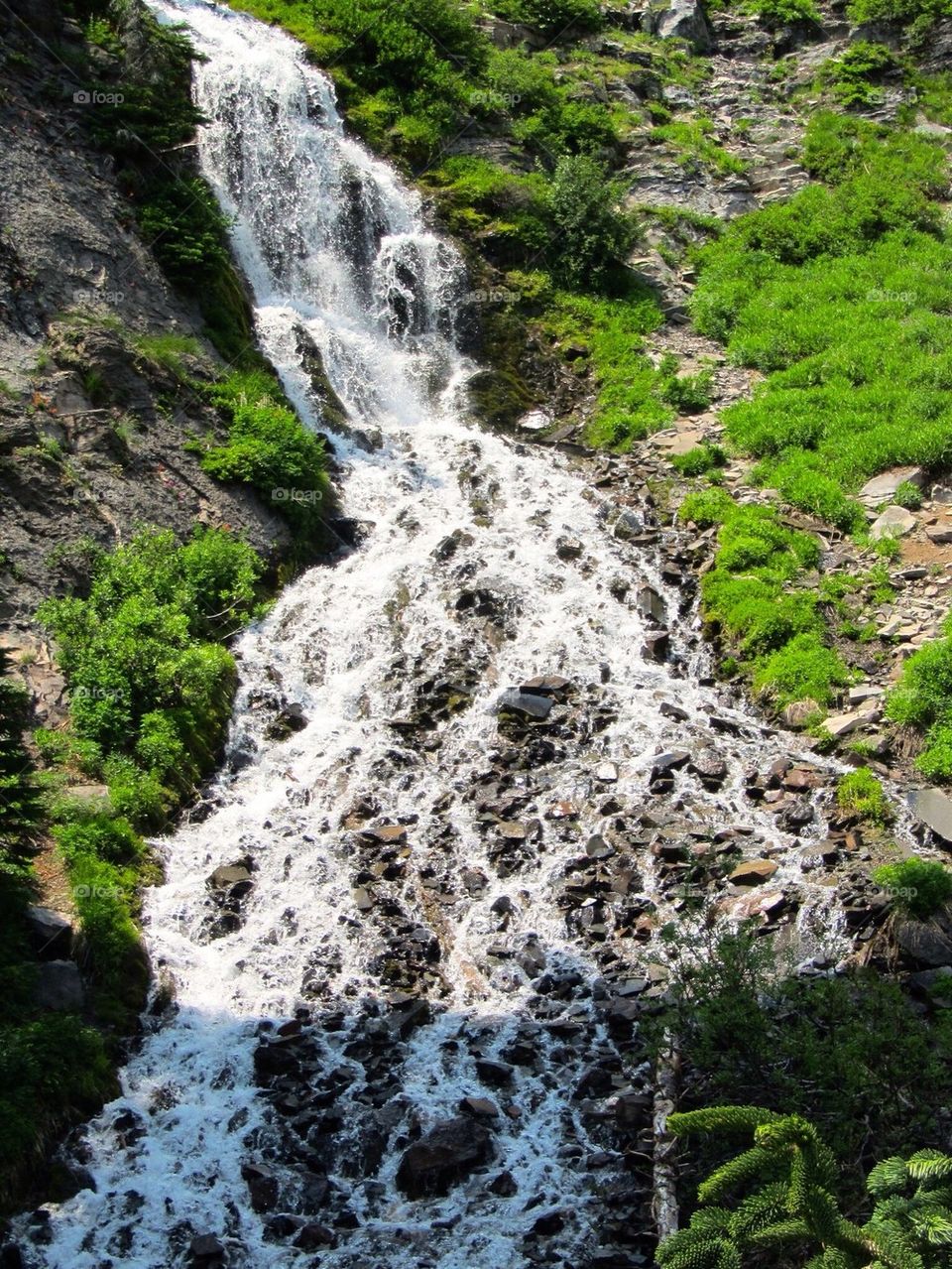 Falls at Crater Lake