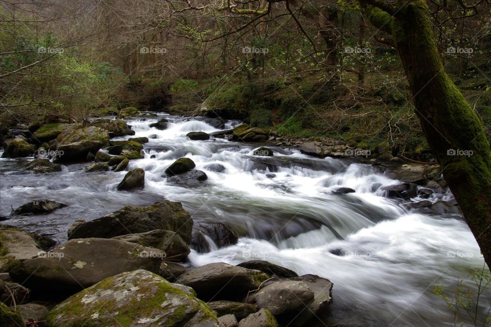 Water, River, Stream, Waterfall, No Person