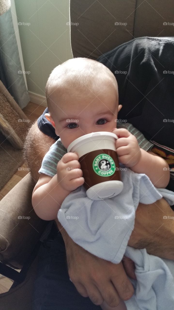 starbucks lover starting at an early age
