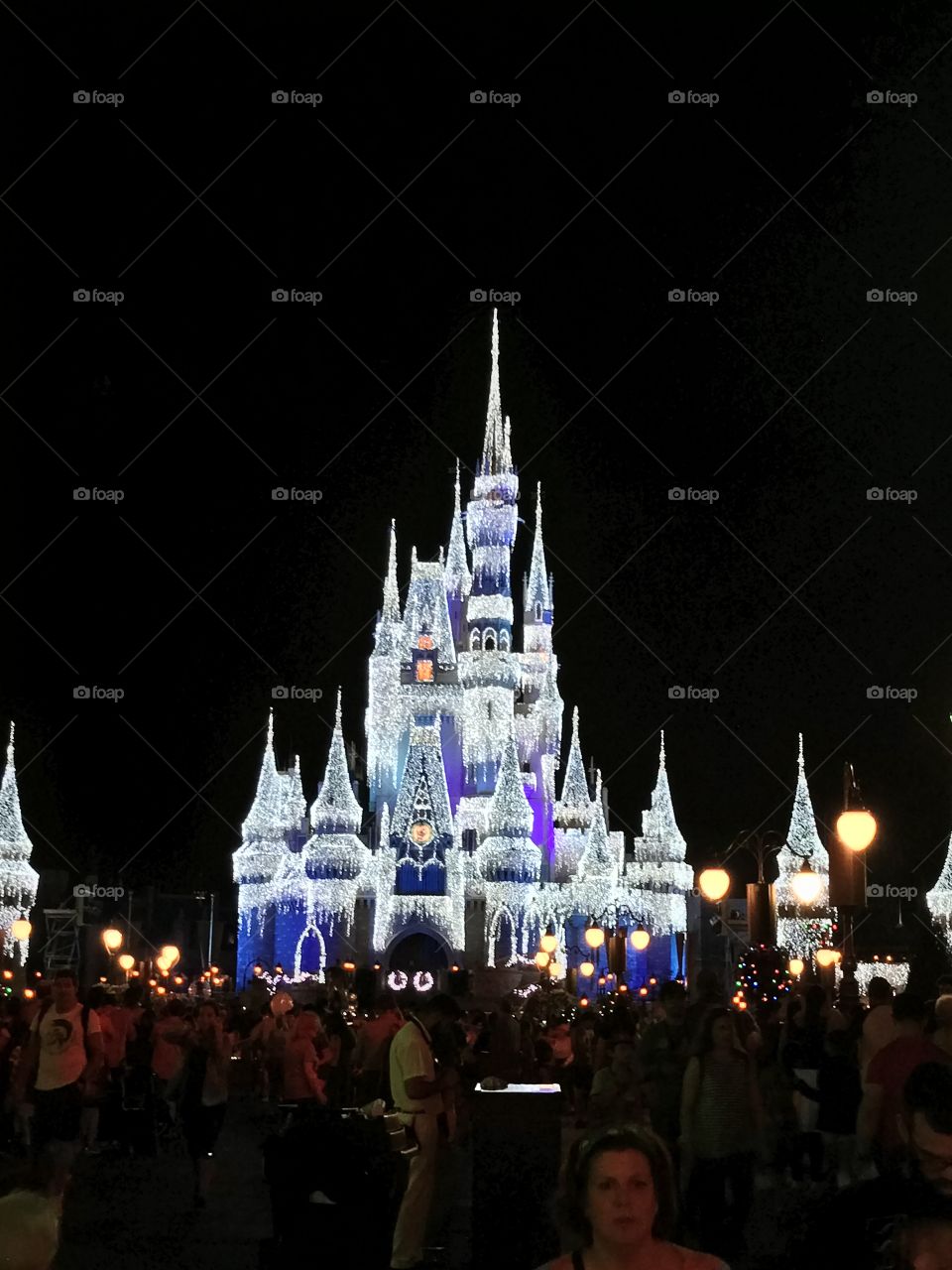 Cinderella’s castle in Walt Disney World. Love how beautiful the castle looks at nighttime. 