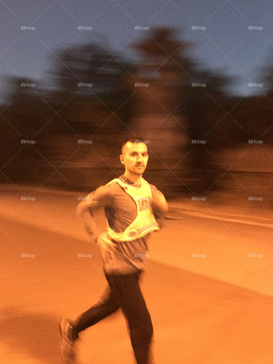 Running blur