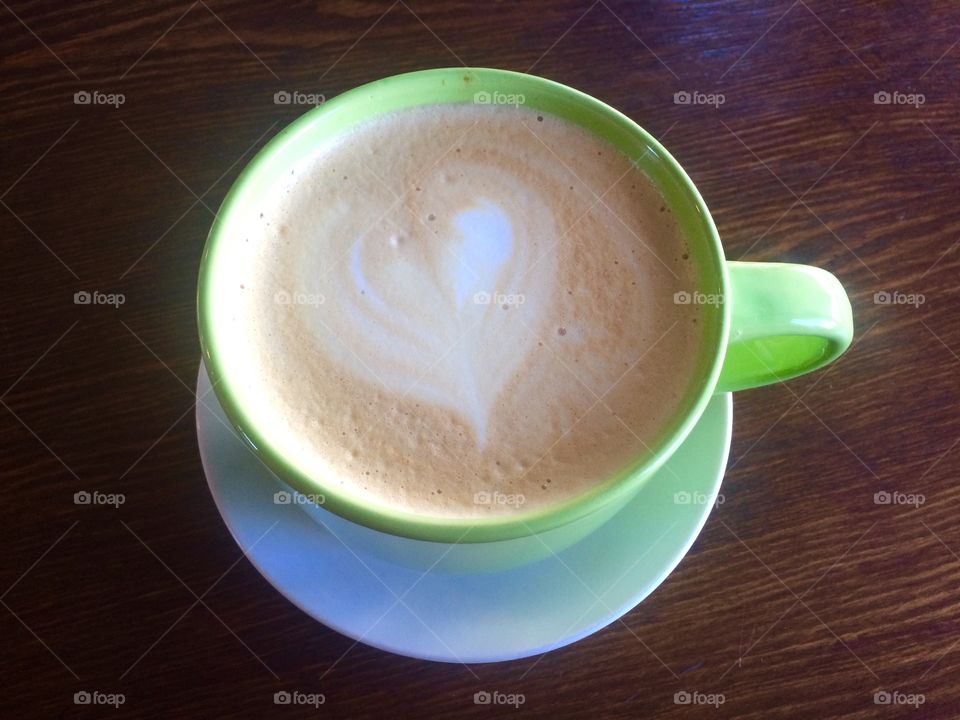 Hazelnut latte always makes each morning better