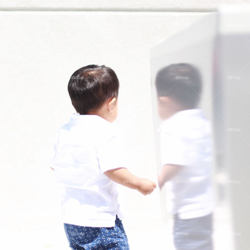 Reflecting back to a year ago.  This photo was a foreshadow of what was to come.  Another boy to arrive!