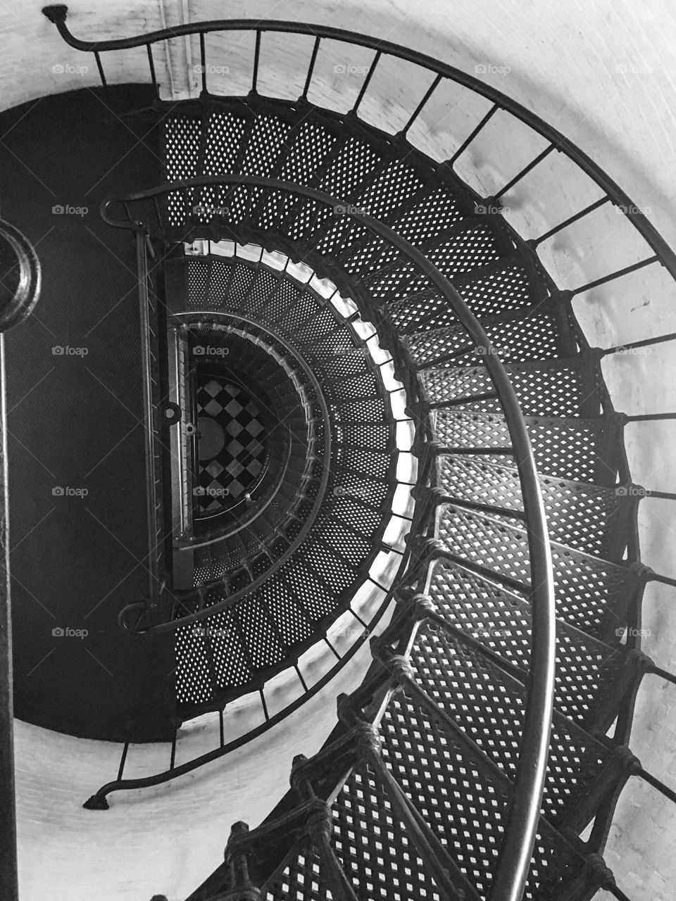 Lighthouse staircase