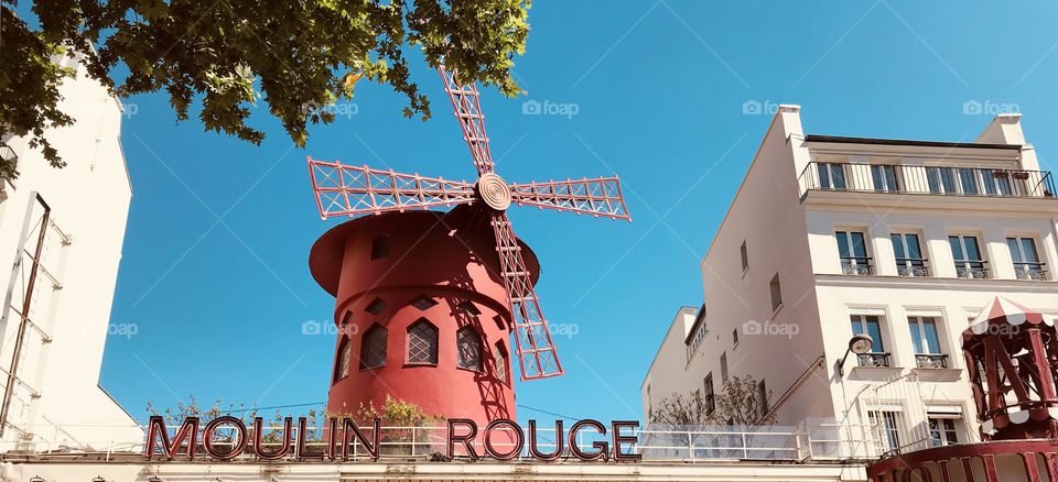 Le Moulin Rouge - Paris, France