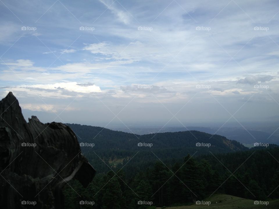 Above up view cool and beautiful view morning greenery mountains sky forests
📸 Muneeb bhat