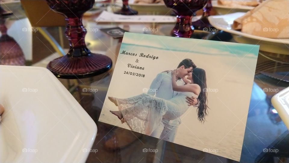 Recepção de casamento.