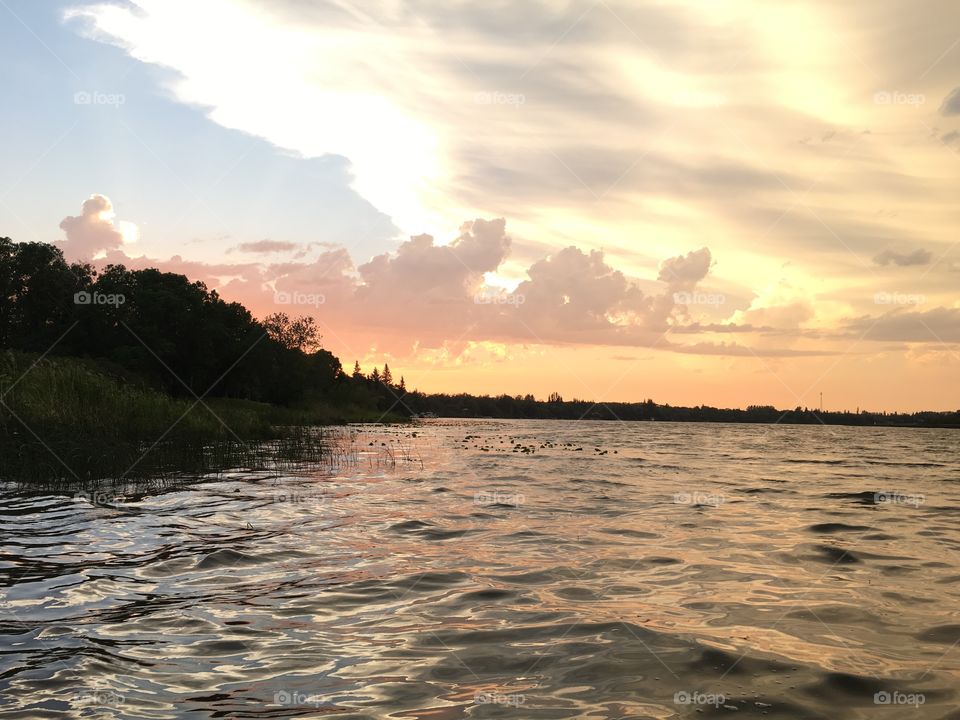 Water, Sunset, Landscape, Beach, Dawn