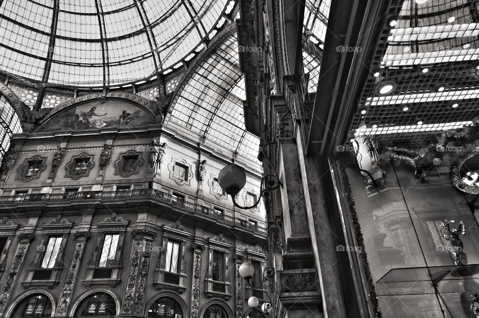 Architecture. Galleria Vittorio Emanuele II