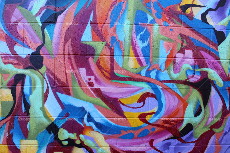 colorful graffiti