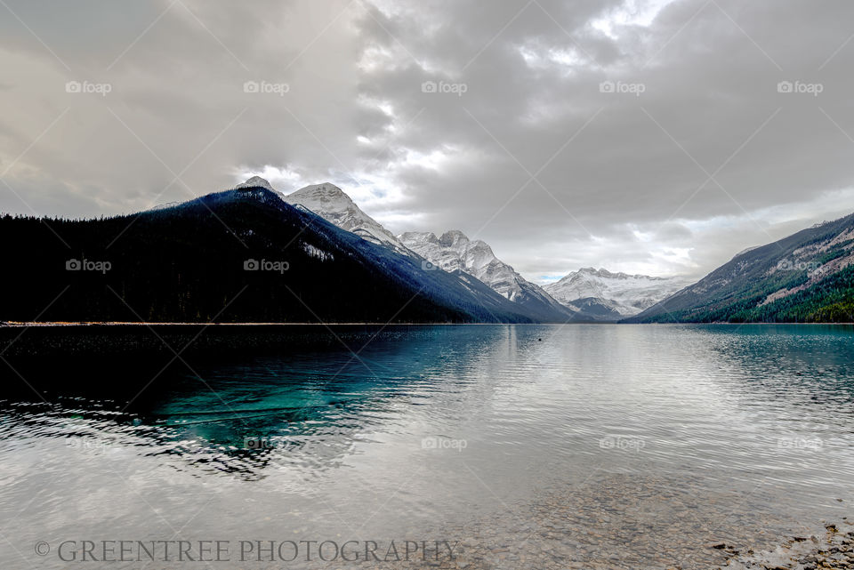 Glacier Lake Banff National Park 