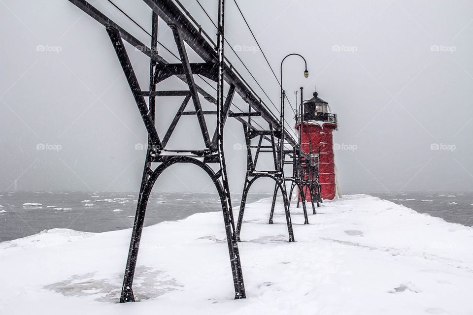 Light amongst the snow
