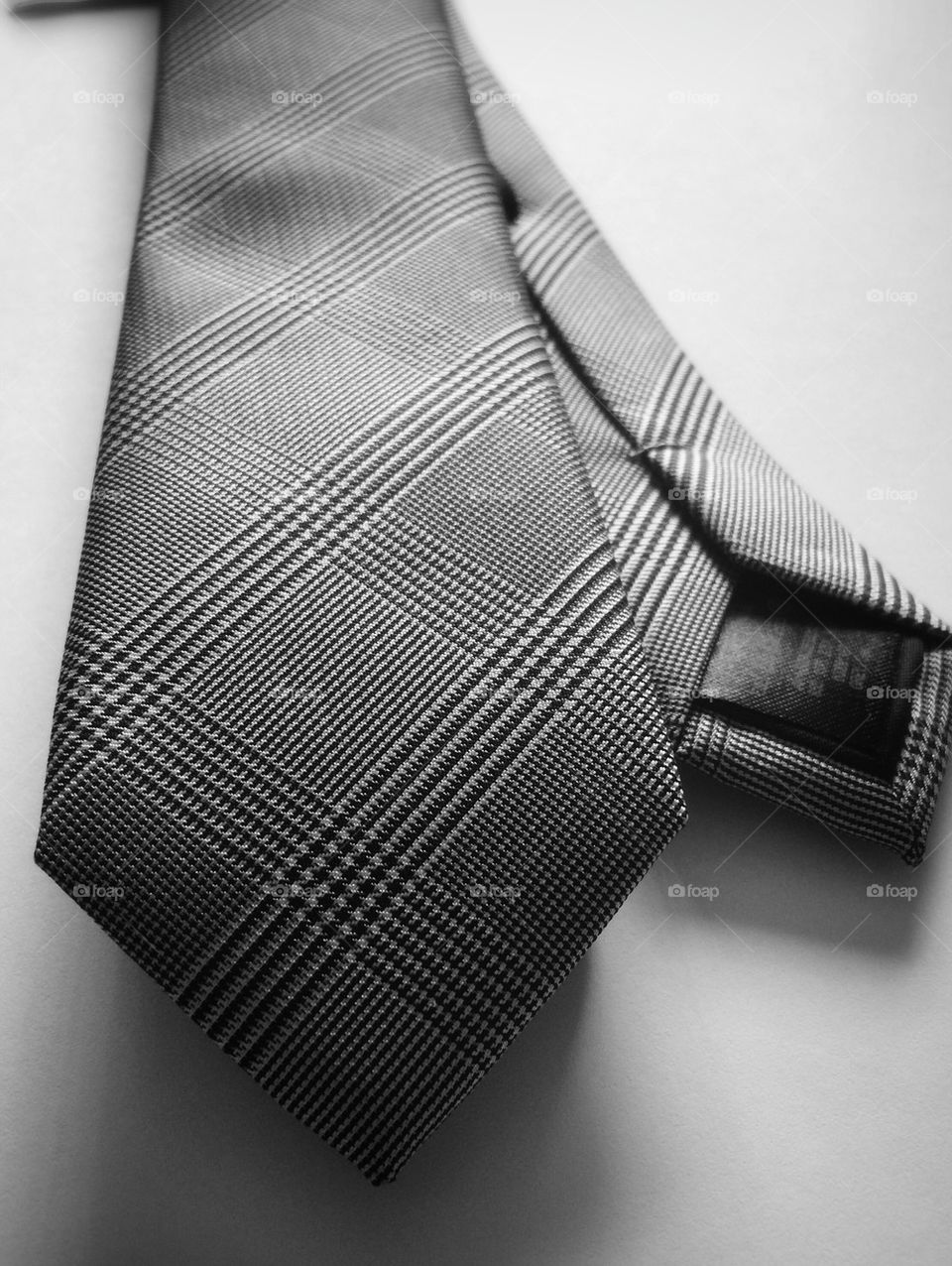 Close up of tie