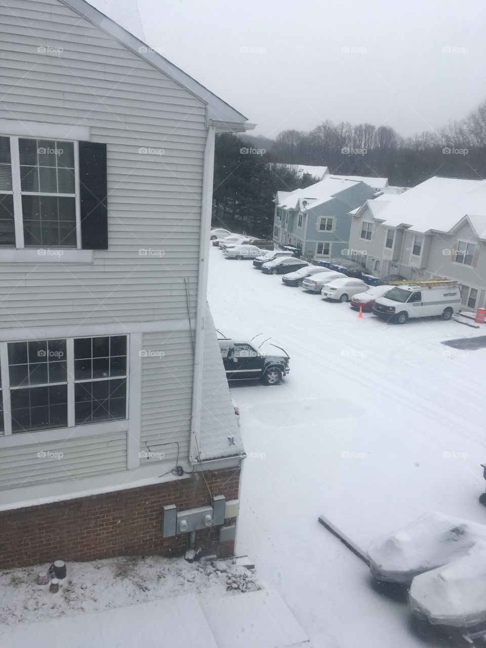 Neve em Newark-Delaware 