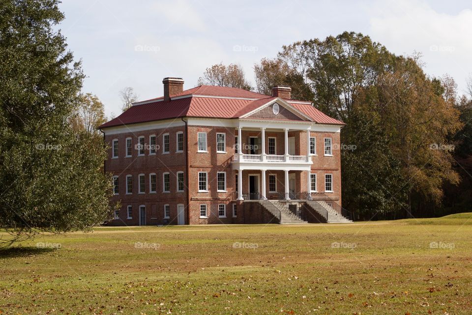 Drayton Hall in Charleston South Carolina, first example of Palladian Architecture in America, ever. 